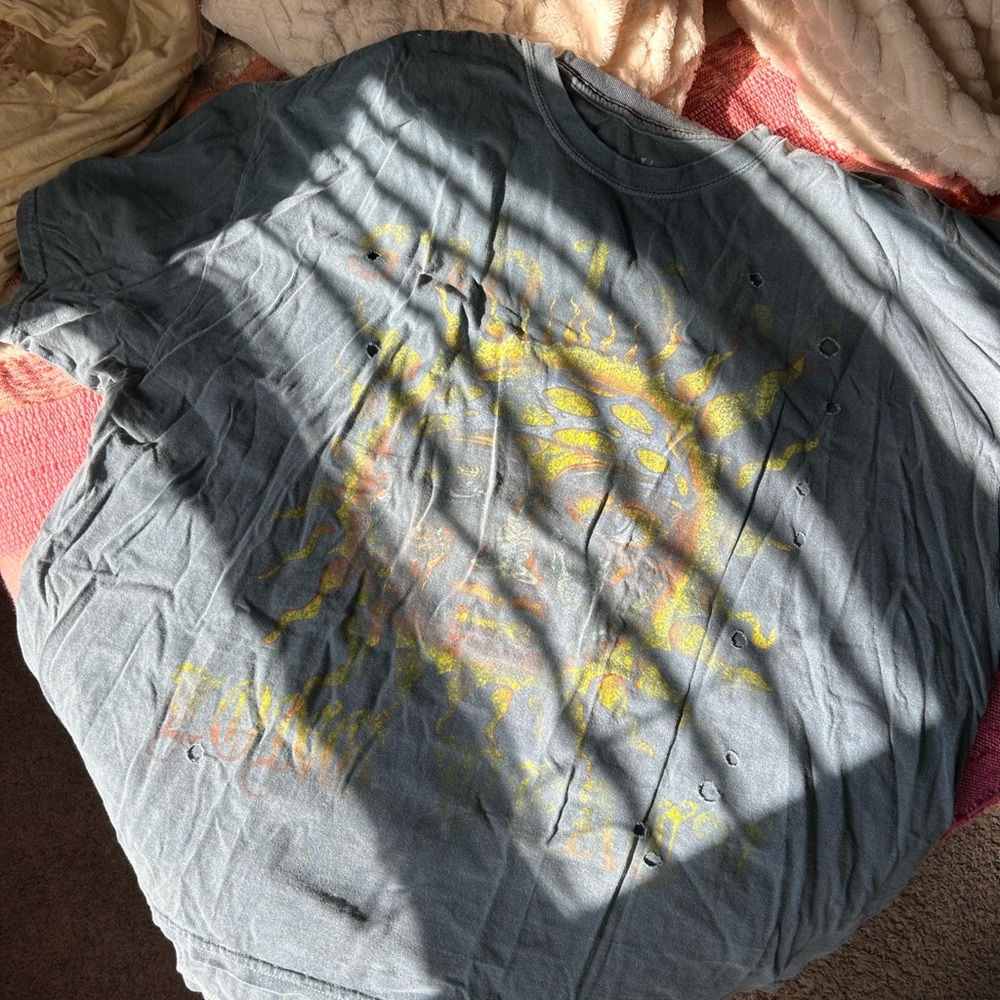 x3 tee bundle Urban Outfitters Oversized Band Tee